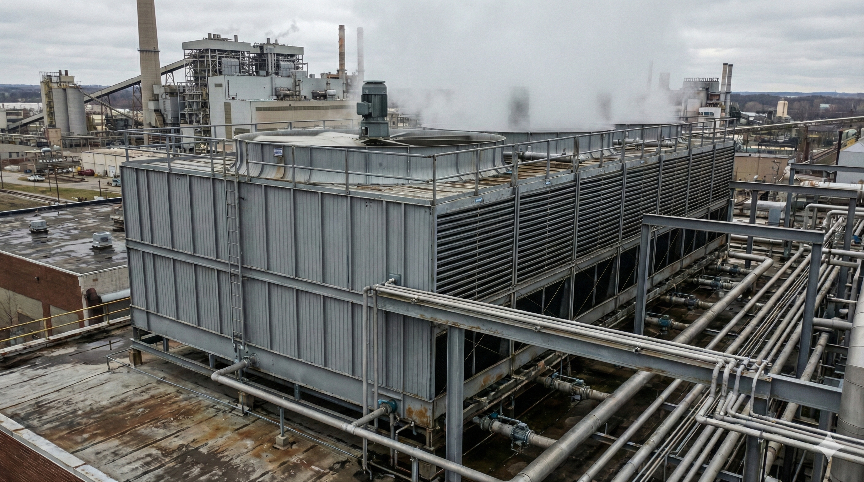 Industrial cooling tower