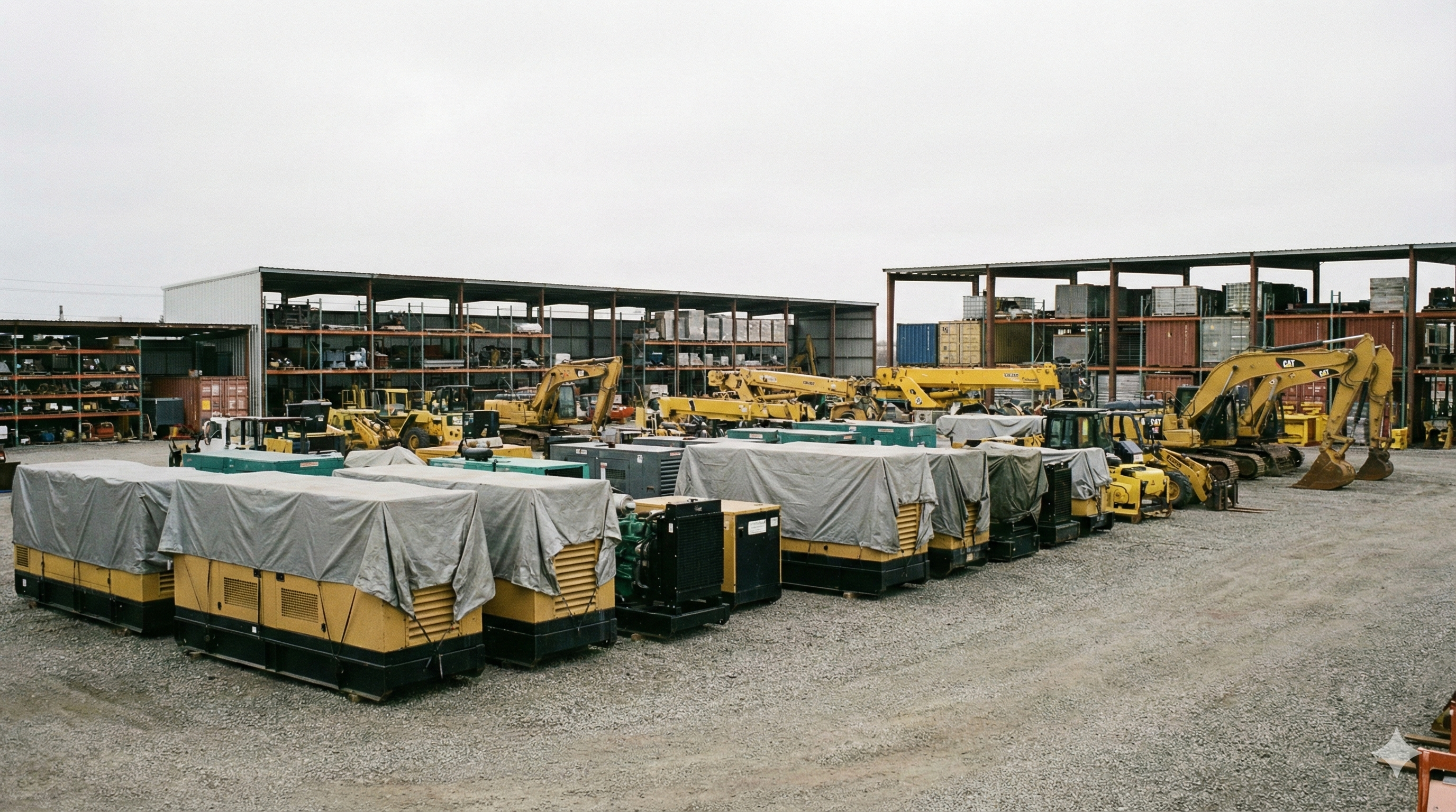 Industrial equipment ready for recovery